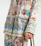 Etro Printed bowling shirt