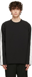 mastermind JAPAN Black Printed Logo Long Sleeve T-Shirt