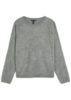 Eileen Fisher Brushed Cashmere Jumper Grey