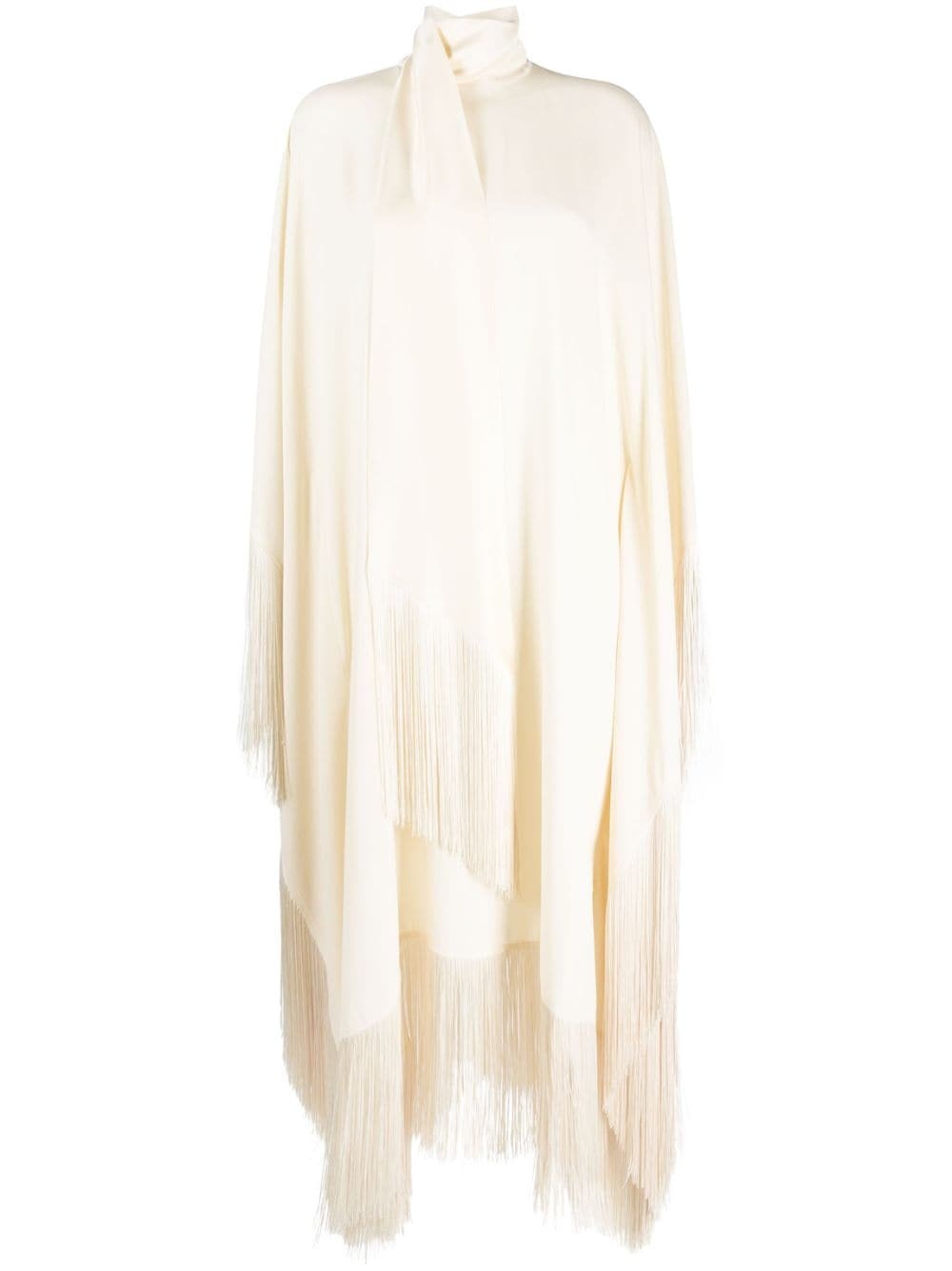 TALLER MARMO - Mrs Ross Fringed Detail Long Kaftan Taller Marmo