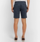 Ralph Lauren Purple Label - Knightsbridge Stretch-Cotton Shorts - Navy