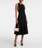 Christian Louboutin Loubi54 leather clutch with chain