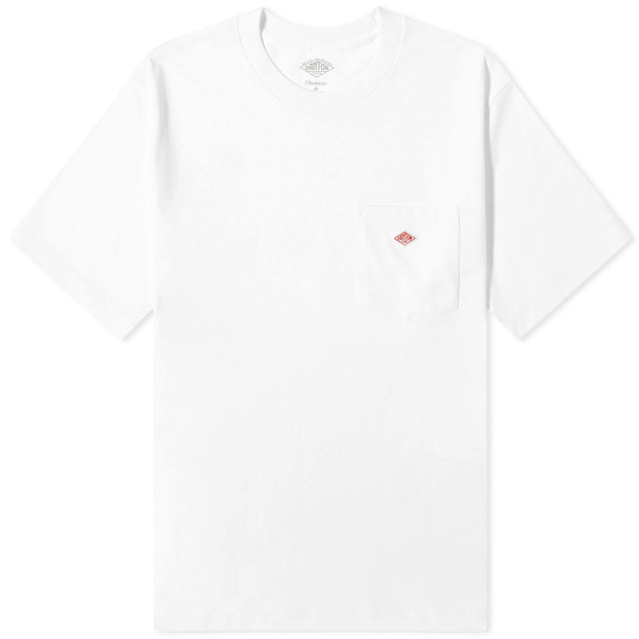 Photo: Danton Men's Pocket T-Shirt in White