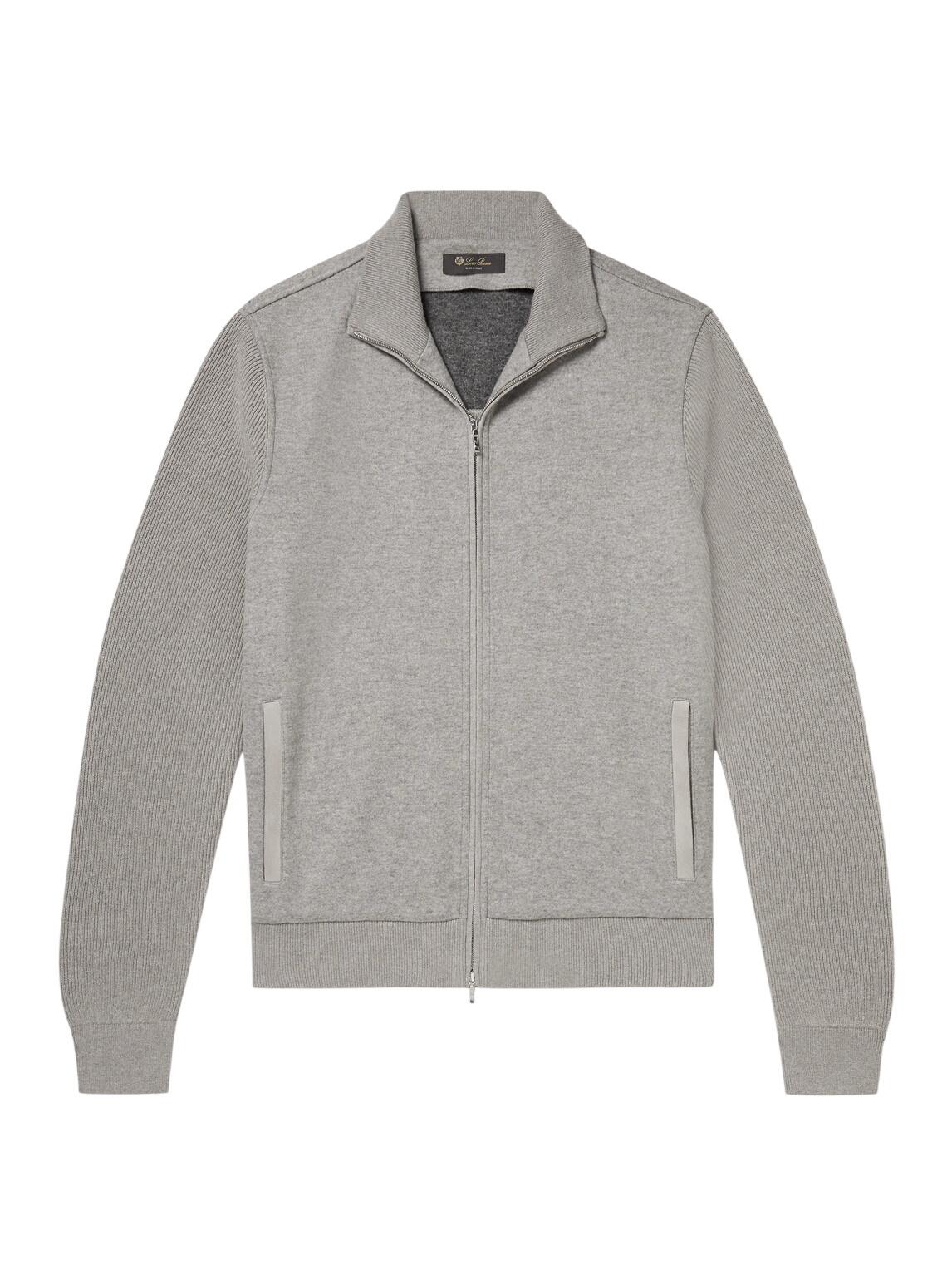 Loro Piana - Cashmere Zip-Up Sweater - Gray Loro Piana