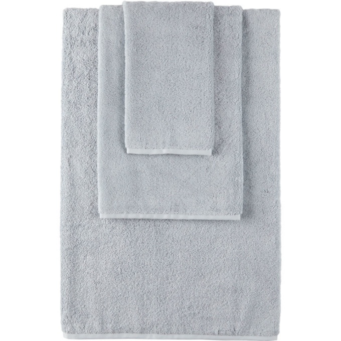 Photo: Tekla SSENSE Exclusive Blue Towel Set