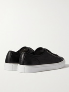 BRIONI - Full-Grain Leather Sneakers - Black