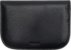 LEMAIRE Black Soft Tab Card Holder