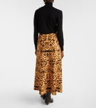 Ulla Johnson Lani jacquard midi skirt