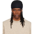Rick Owens Black Tower Medium Beanie
