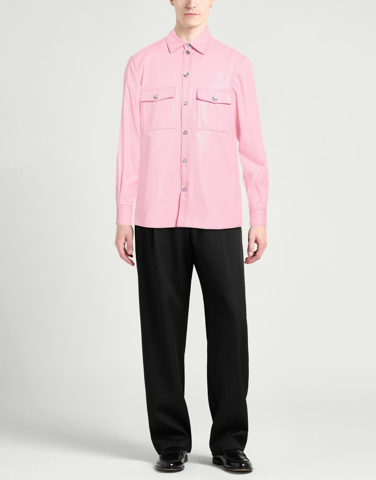 Dolce & gabbana Mens Denim shirt in Pink