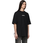 Vetements Black Logo T-Shirt