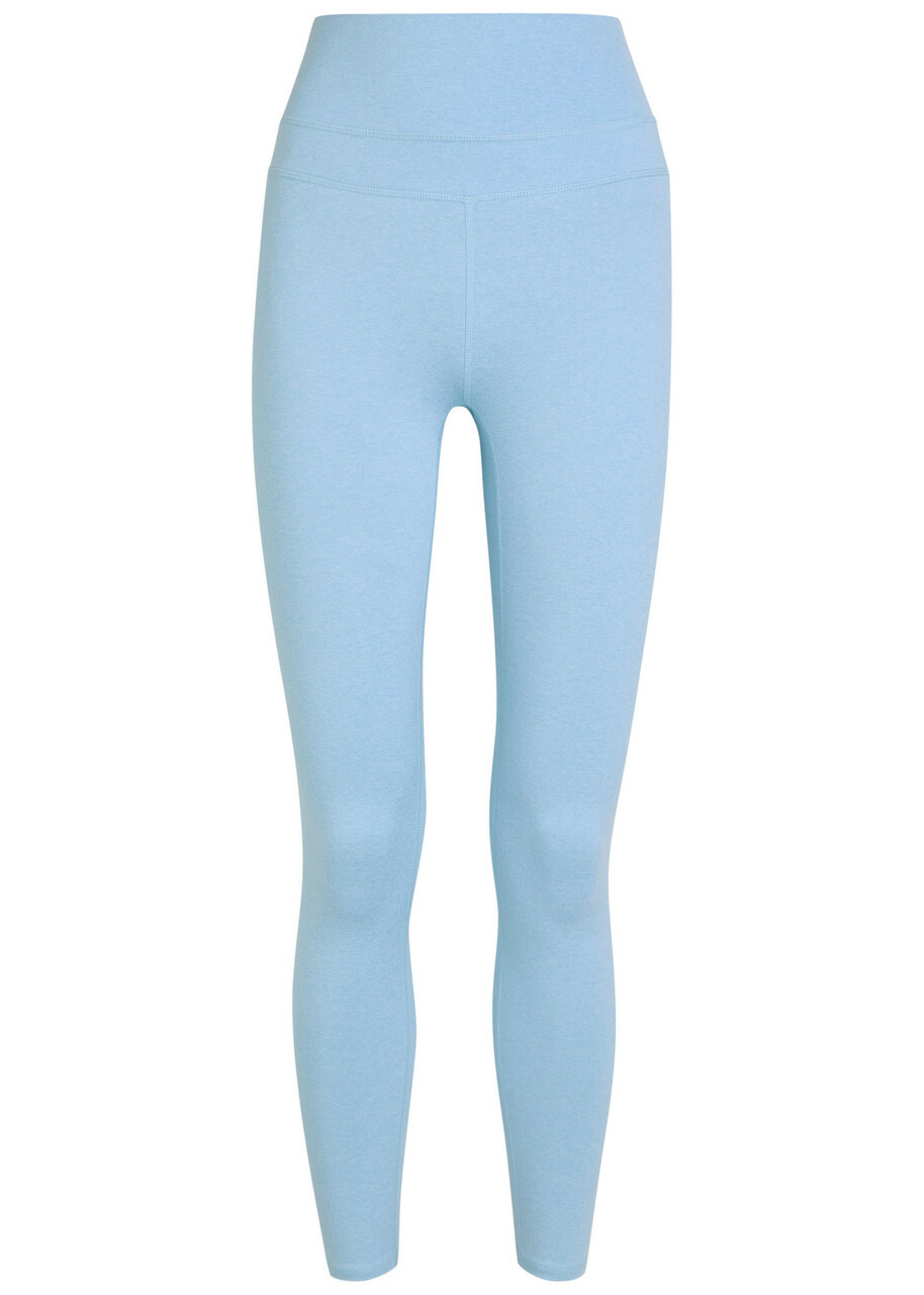 Varley Always Warm Stretch-jersey Leggings Light Blue