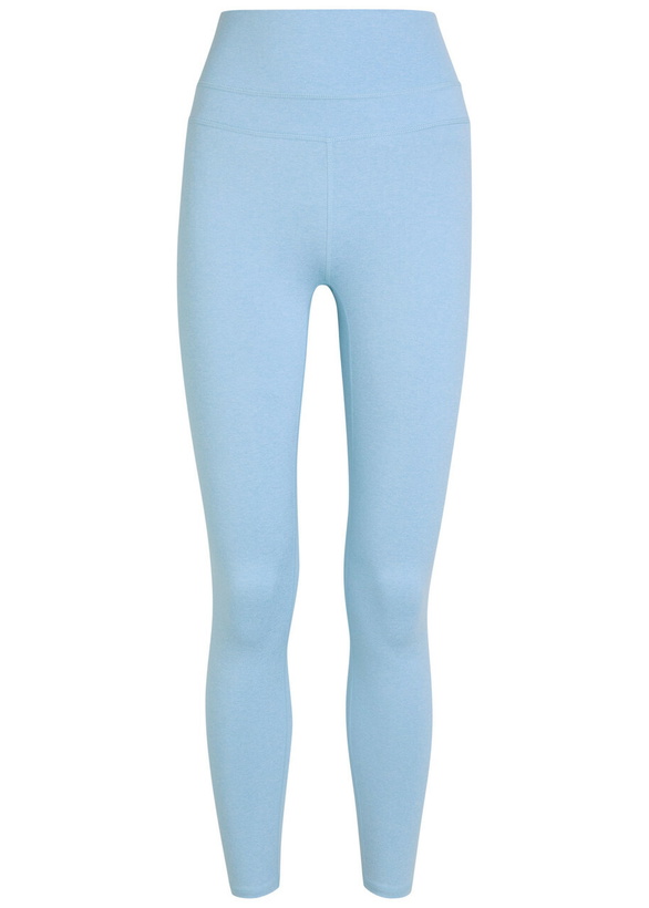 Photo: Varley Always Warm Stretch-jersey Leggings Light Blue