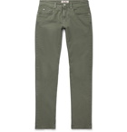 Loro Piana - Slim-Fit Stretch-Denim Jeans - Green