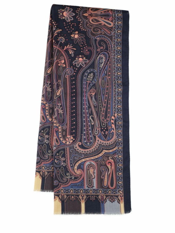 Photo: ETRO Wool & Silk Scarf