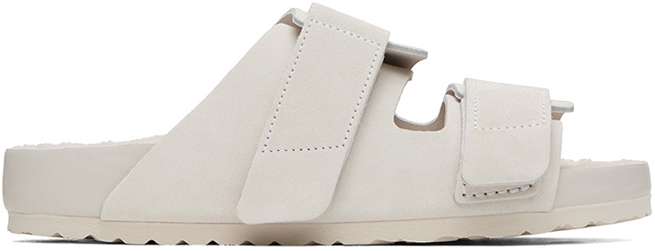 Photo: Tekla Off-White Birkenstock Edition Uji Shearling Sandals