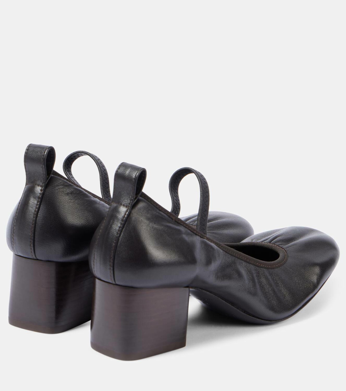 【Lemaire】 Ballerinaレザー Mary Janeフラット Lemaire】 Ballerinaレザー Mary Janeフラット Leather Mary