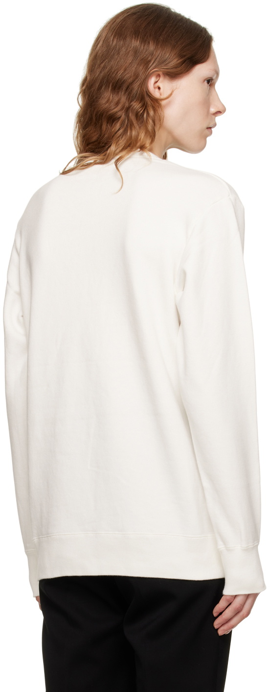 Undercover Off White Card Sweatshirt Undercover