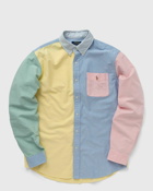 Polo Ralph Lauren Cubdpppks Long Sleeve Sport Shirt Blue/Yellow - Mens - Longsleeves