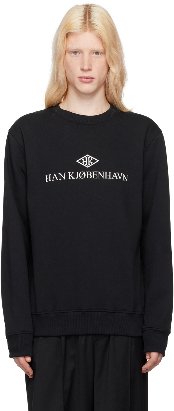 Photo: Han Kjobenhavn Black Bonded Sweatshirt