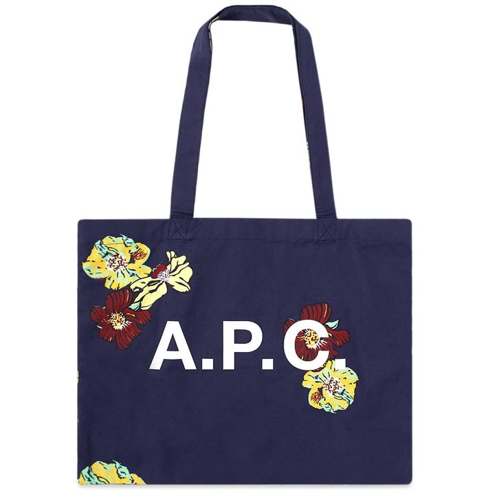 Photo: A.P.C. Diane Floral Shopping Tote