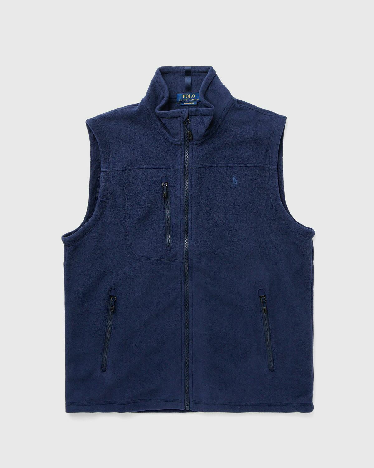 Ralph lauren blue vest hotsell