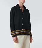 Bode Harbor Stripe cotton cardigan