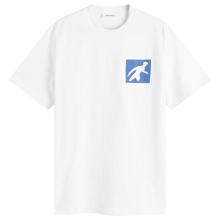 Photo: Wood Wood Men's Bobby Stone Age T-Shirt in White