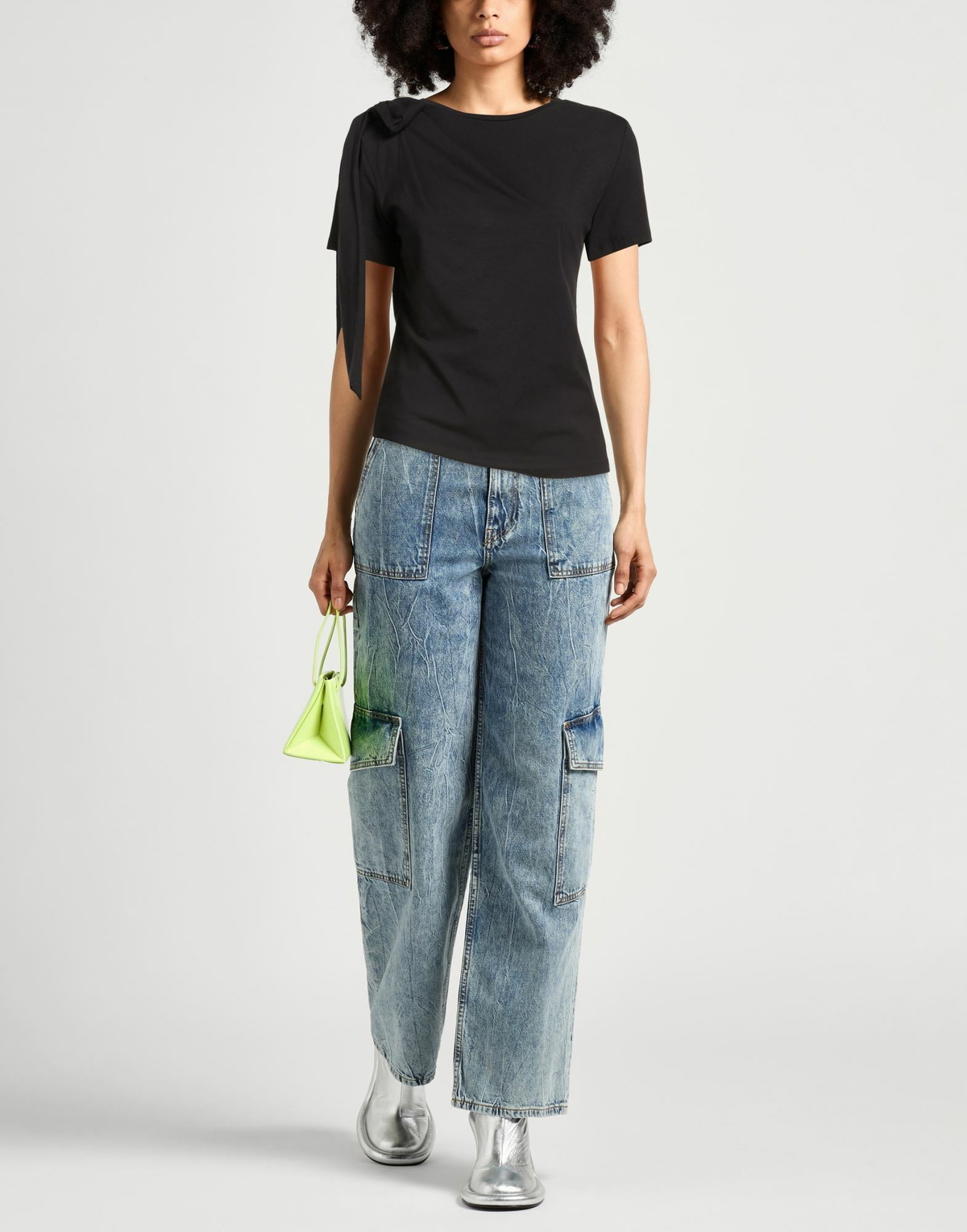 Blumarine Womens T-shirt in Black