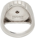 Versace Silver & Gold Medusa Biggie Ring