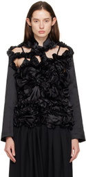 Comme des Garçons Comme des Garçons Black Ruffle Jacket