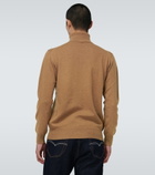Junya Watanabe - Patchwork wool turtleneck sweater