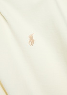 Polo Ralph Lauren Logo-embroidered Cotton T-shirt Cream