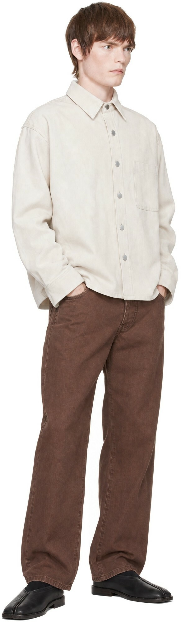 colbo Off-White Denim Overshirt