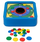 William & Son - Leather and Felt Tiddlywinks Set - Blue