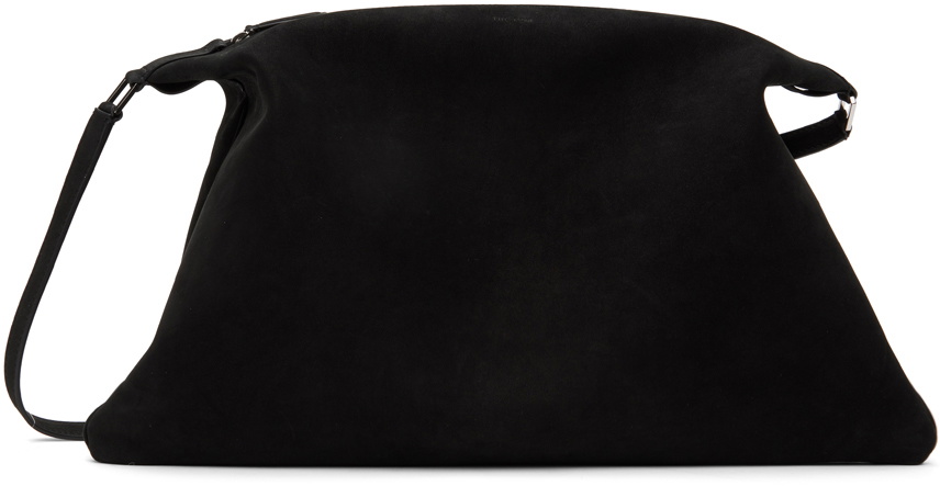 The Row Black Large Morgan Shoulder Bag The Row