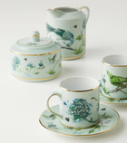 Aquazzura Casa Secret Garden set of 2 espresso cups and saucers