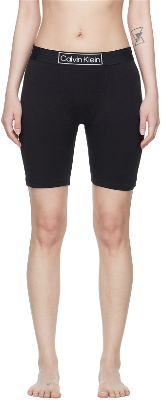 Photo: Calvin Klein Underwear Black Cotton Boy Shorts