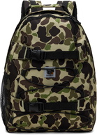 Carhartt Work In Progress Green Kickflip Backpack