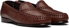 HEREU Brown Sastre Supple Shiny Loafers