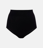 Wolford Knitted high-rise shorts