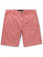Incotex - Slim-Fit Cotton-Twill Bermuda Shorts - Pink