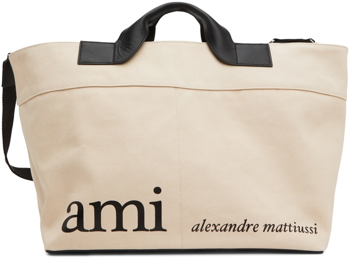 Photo: AMI Paris Beige Large Market Tote