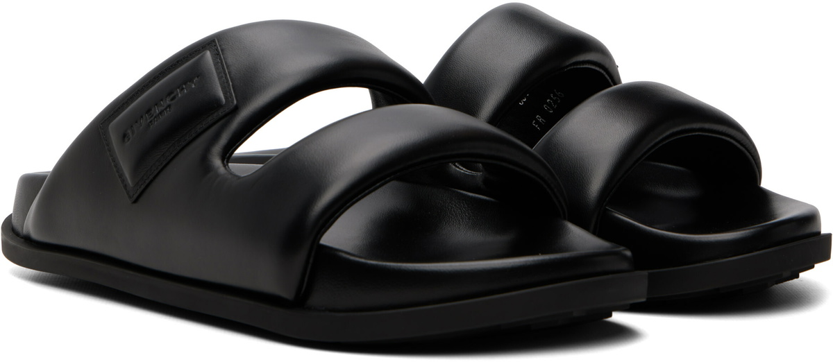 Givenchy Black 'Givenchy Puffy' Sandals