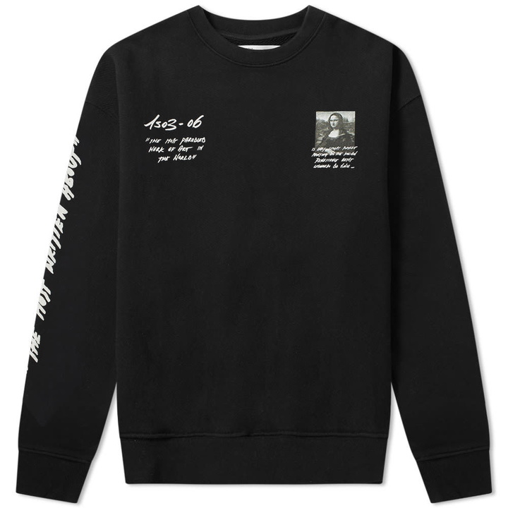 Photo: Off-White Mona Lisa Over Crew Sweat