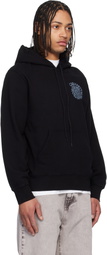 Carhartt Work In Progress Black Spiral Hoodie