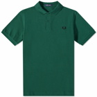 Fred Perry Authentic Men's Plain Polo Shirt in Ivy