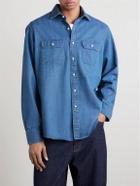 Sid Mashburn - Denim Shirt - Blue