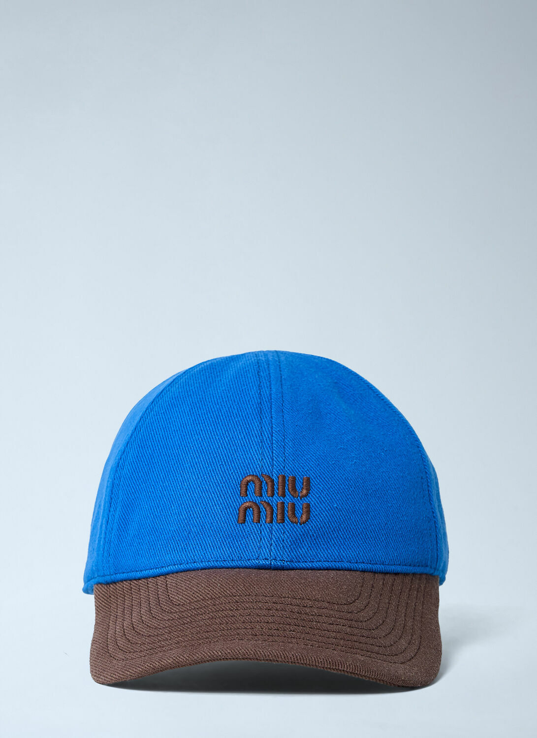 Miu Miu Logo Motif Baseball Cap