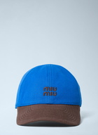 Miu Miu Logo Motif Baseball Cap